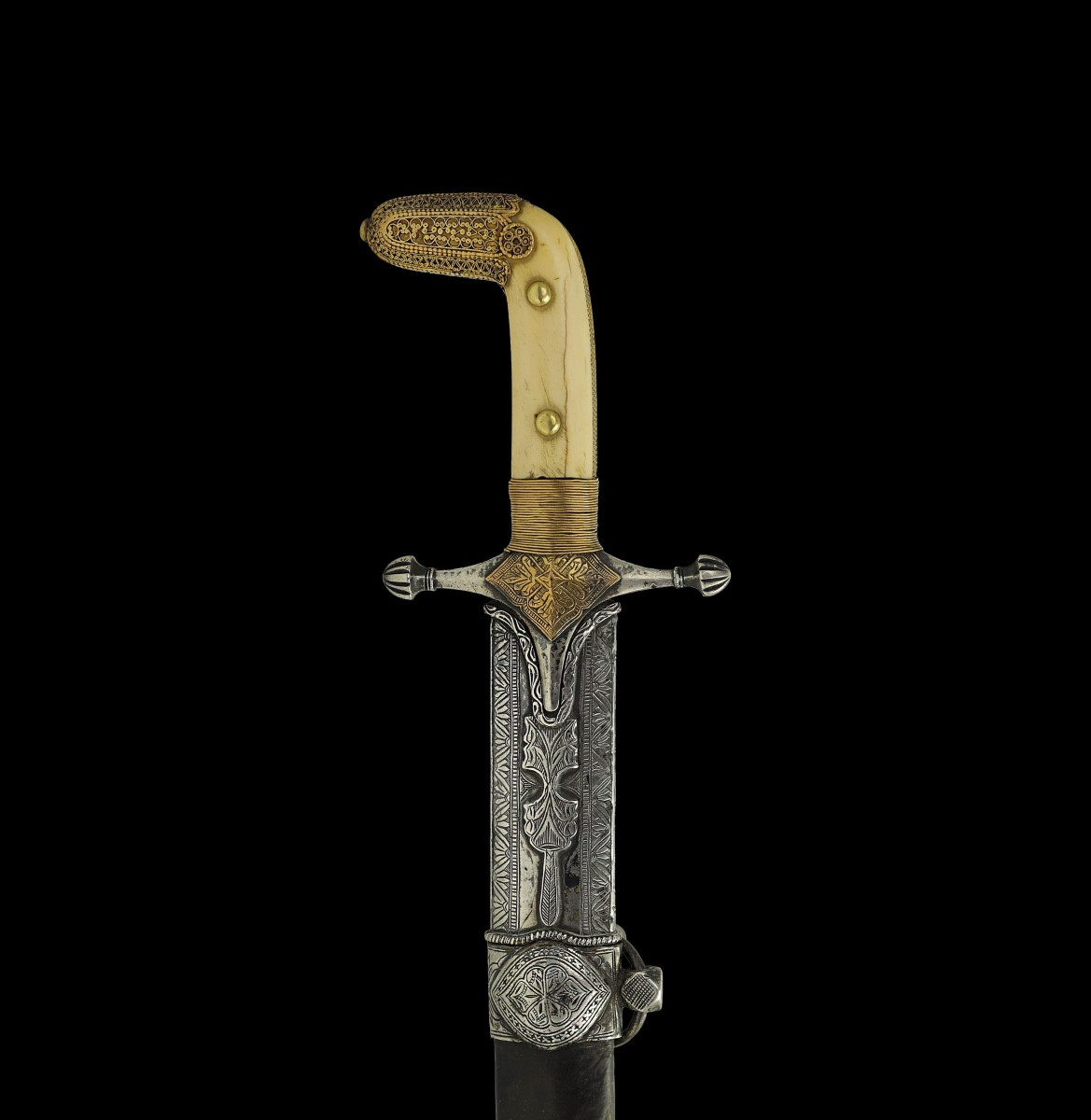 Épée Saif « pillée » arabe