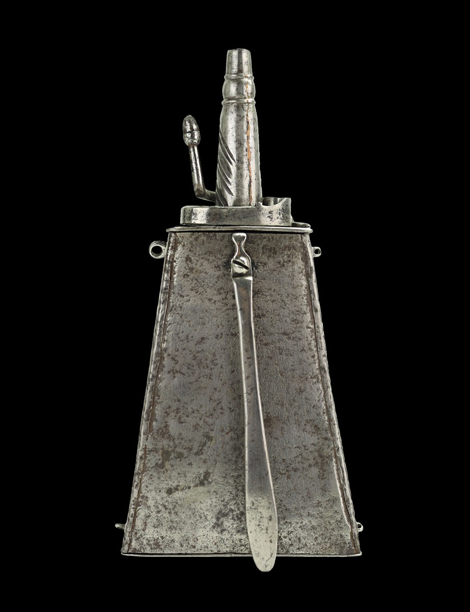 Brescia Steel Powder Flask-photo-3