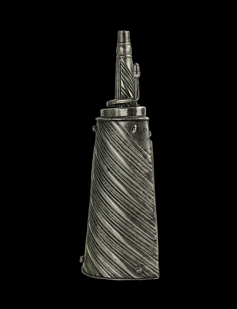 Brescia Steel Powder Flask-photo-4