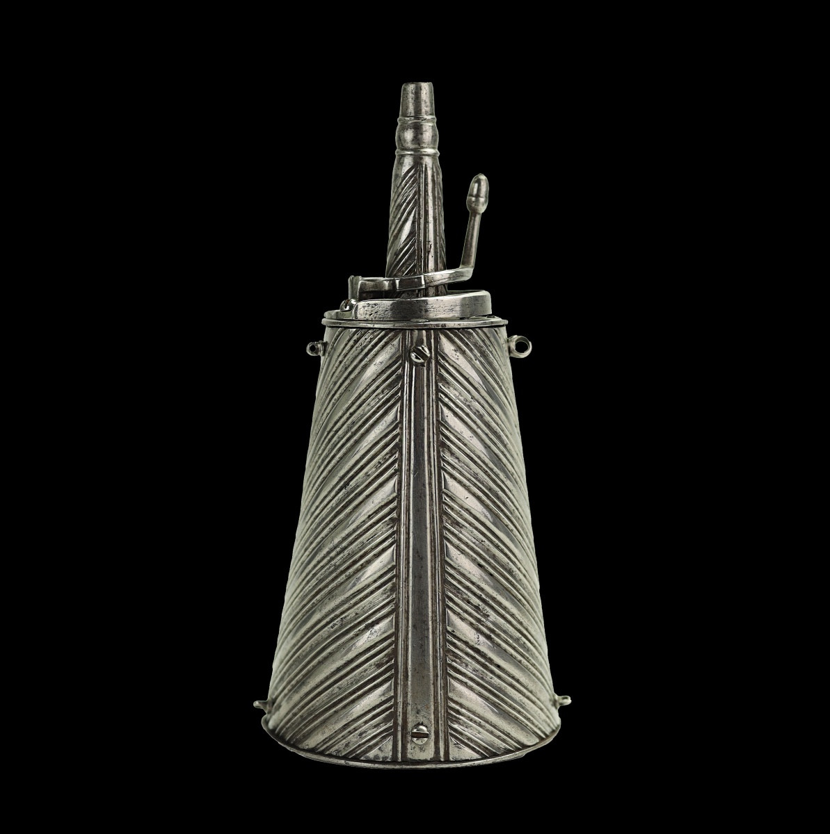 Brescia Steel Powder Flask