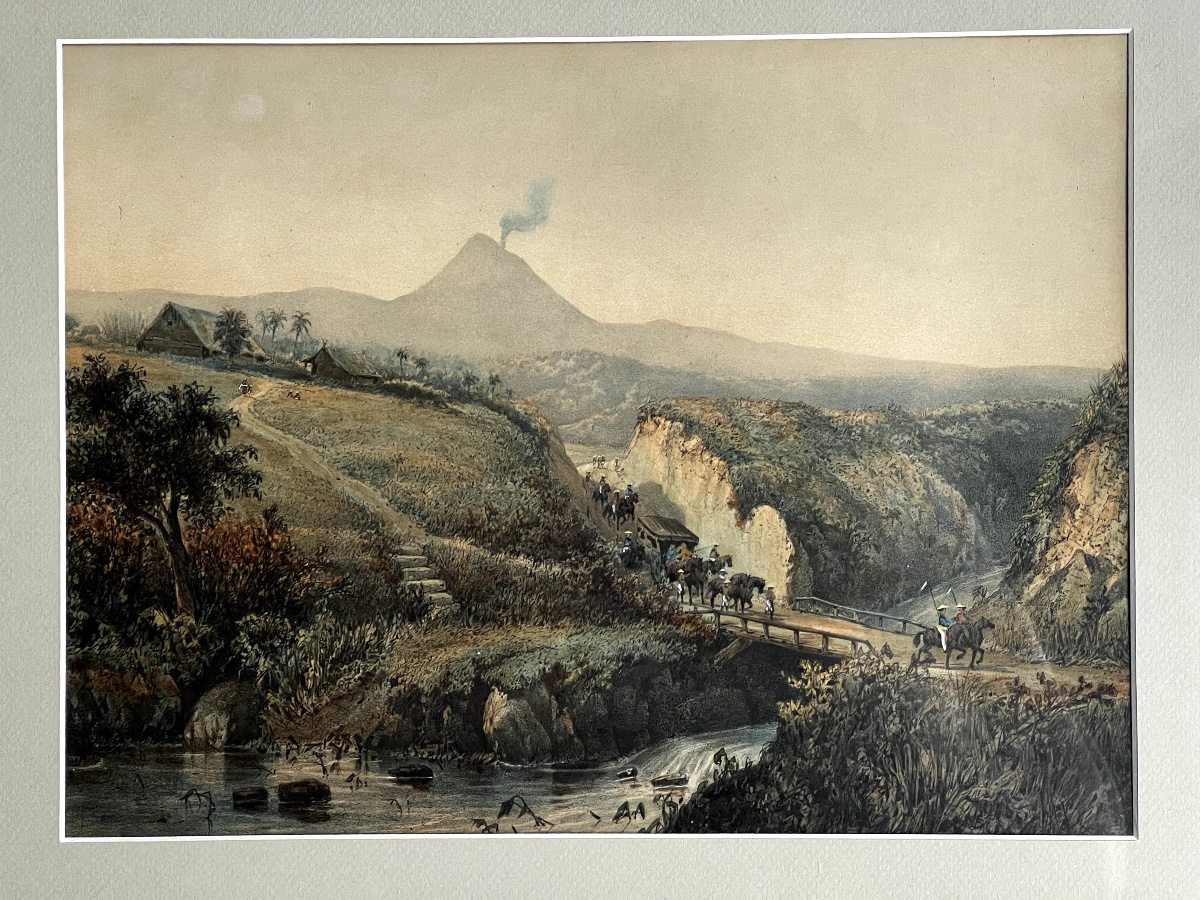 Abram Salm (1801-1876)  Indonesian Landscapes-photo-3