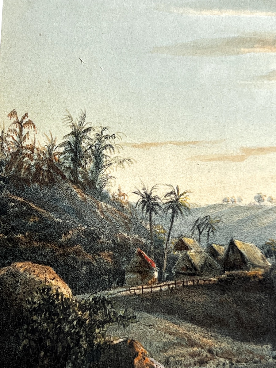 Abram Salm (1801-1876)  Indonesian Landscapes-photo-4
