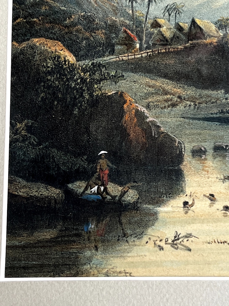 Abram Salm (1801-1876)  Indonesian Landscapes-photo-3