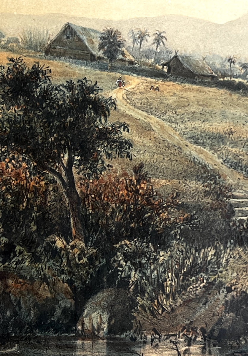 Abram Salm (1801-1876)  Indonesian Landscapes-photo-6