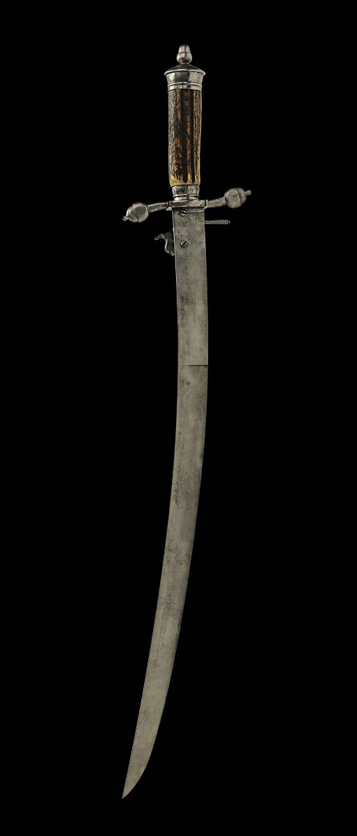 épée de chasse combinée espagnole Eibar-photo-3