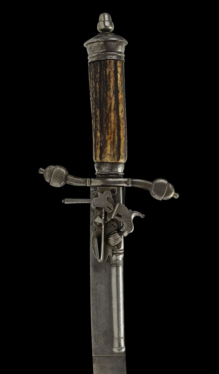 épée de chasse combinée espagnole Eibar-photo-4