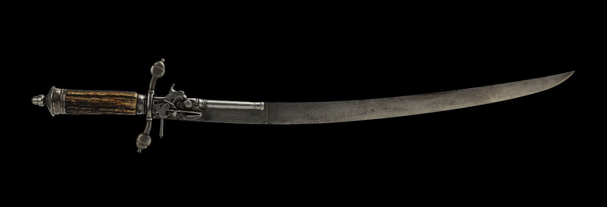 épée de chasse combinée espagnole Eibar-photo-4