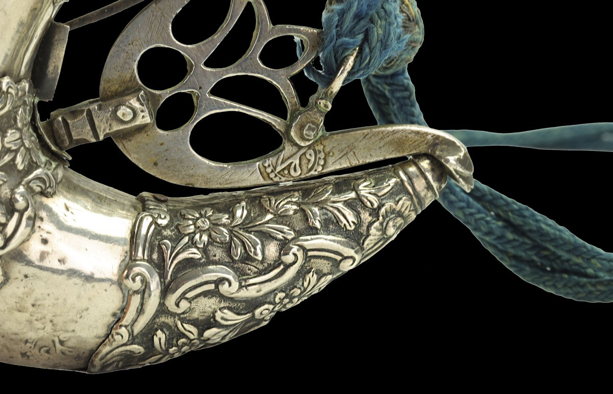 Algerian Silver Priming Bottle-photo-1