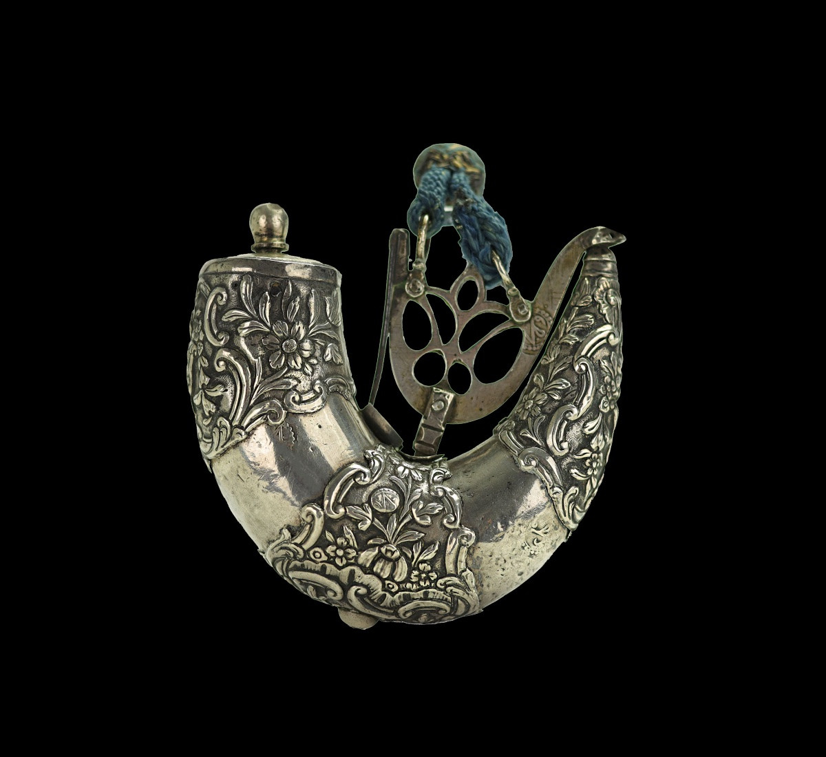 Algerian Silver Priming Bottle-photo-3