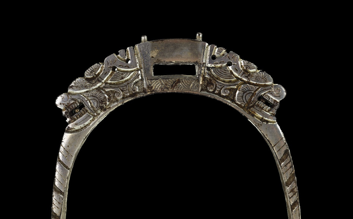 Étriers chinois argentés-photo-2