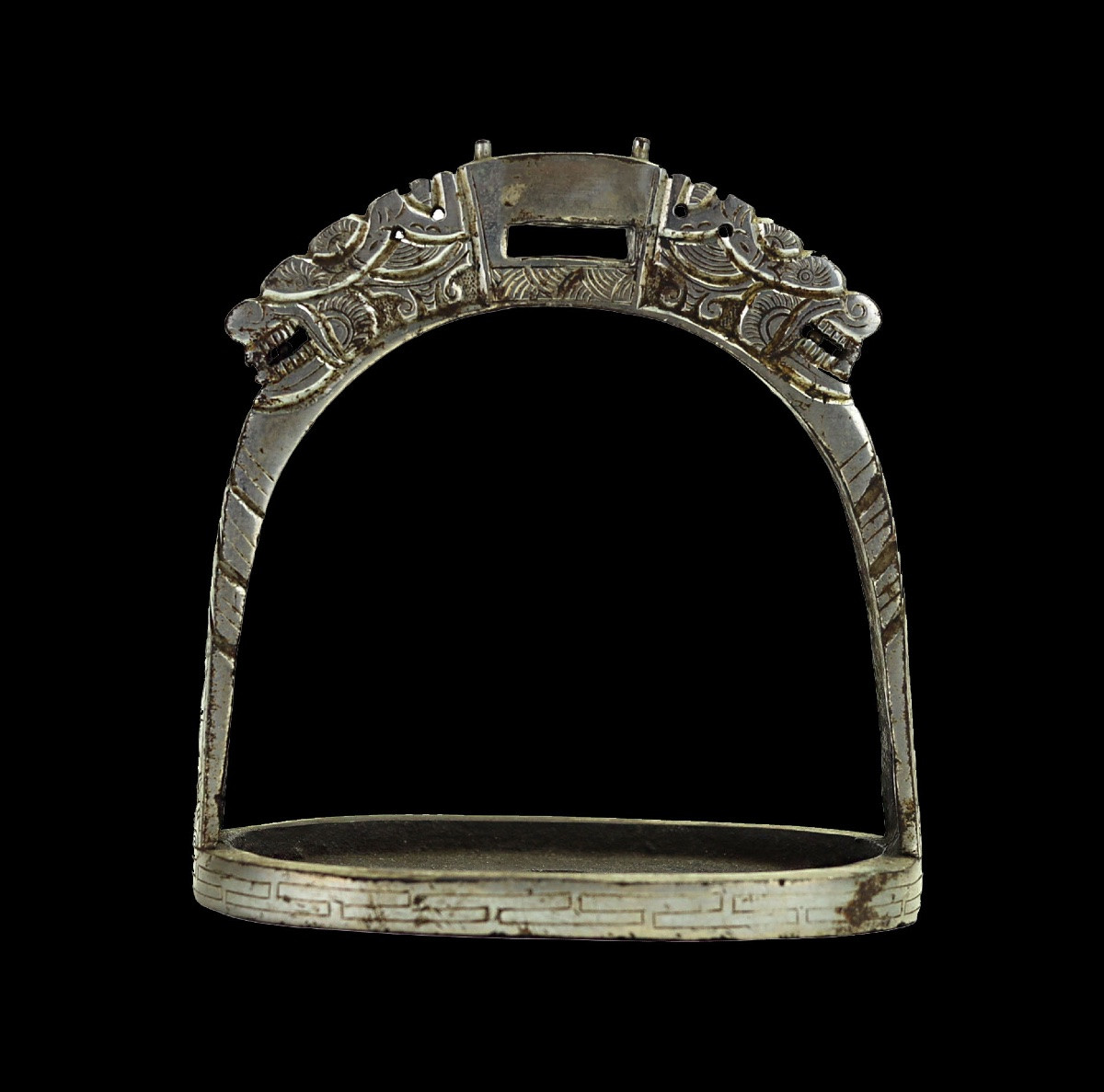 Étriers chinois argentés-photo-8