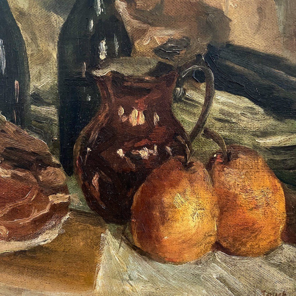 Tableau Nature Morte Impressionniste Français-photo-1