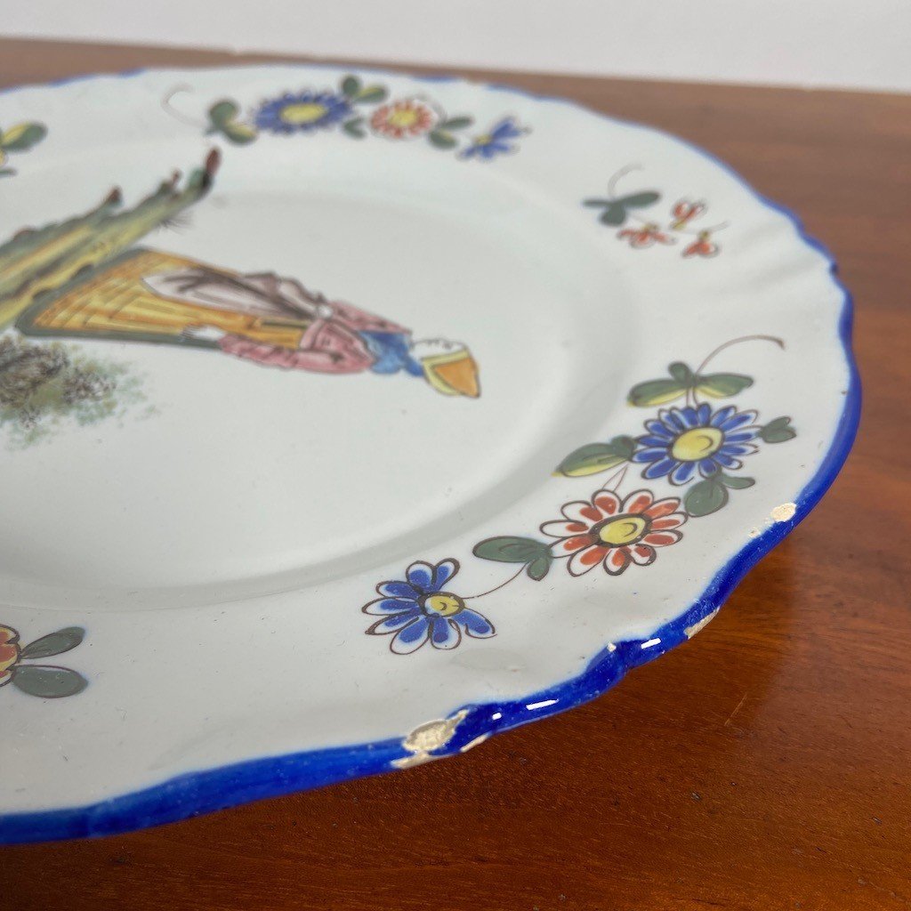 Assiette 'bretonne' Luneville-photo-1