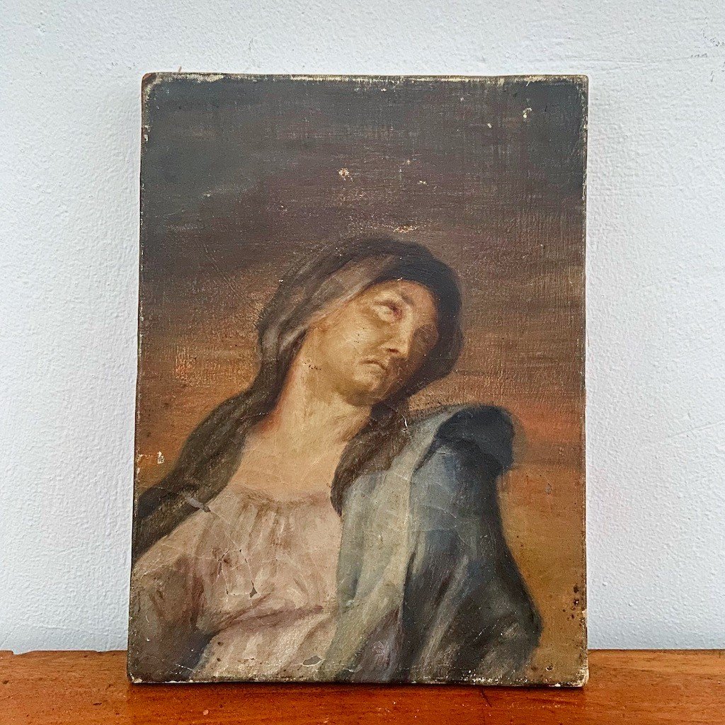 Carnovali, Giovanni, Peinture à l’huile de la résurrection de Tabatha-photo-4