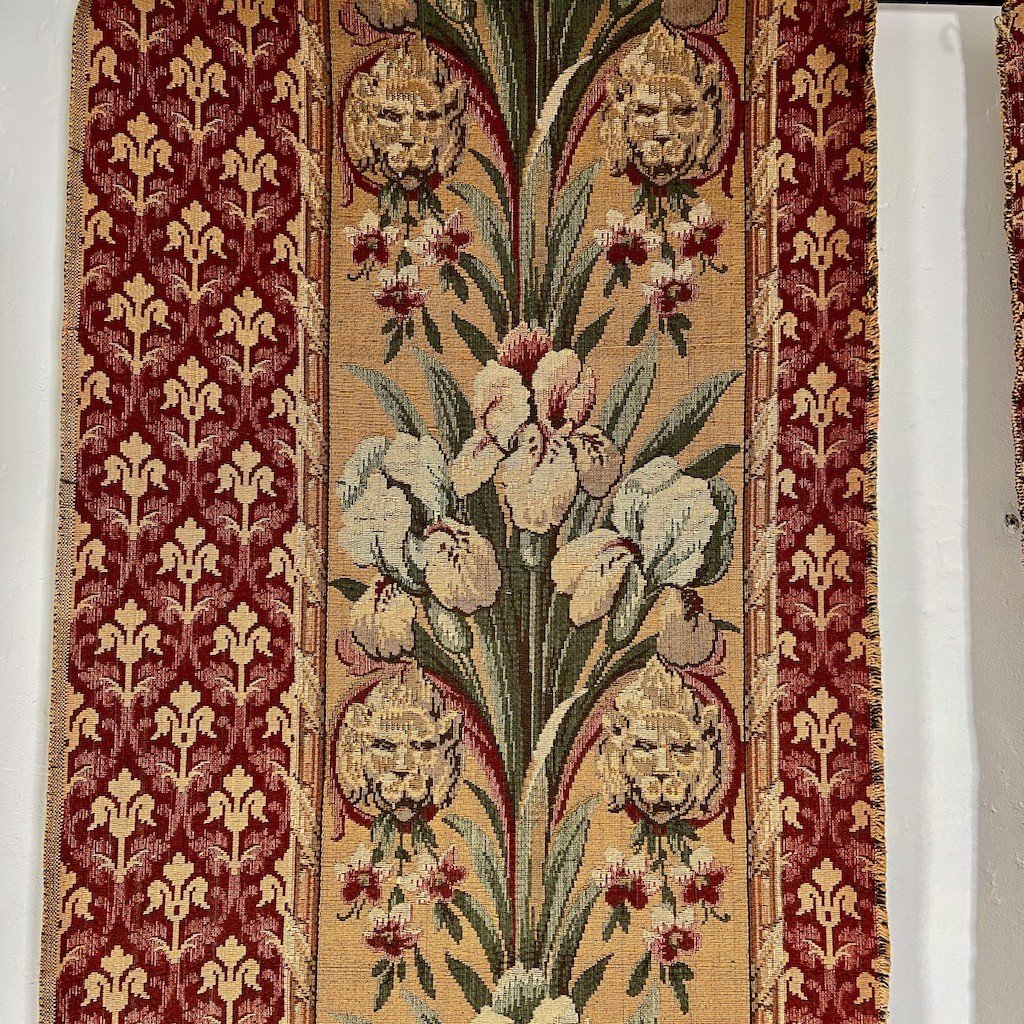 Textiles suspendus français anciens-photo-4