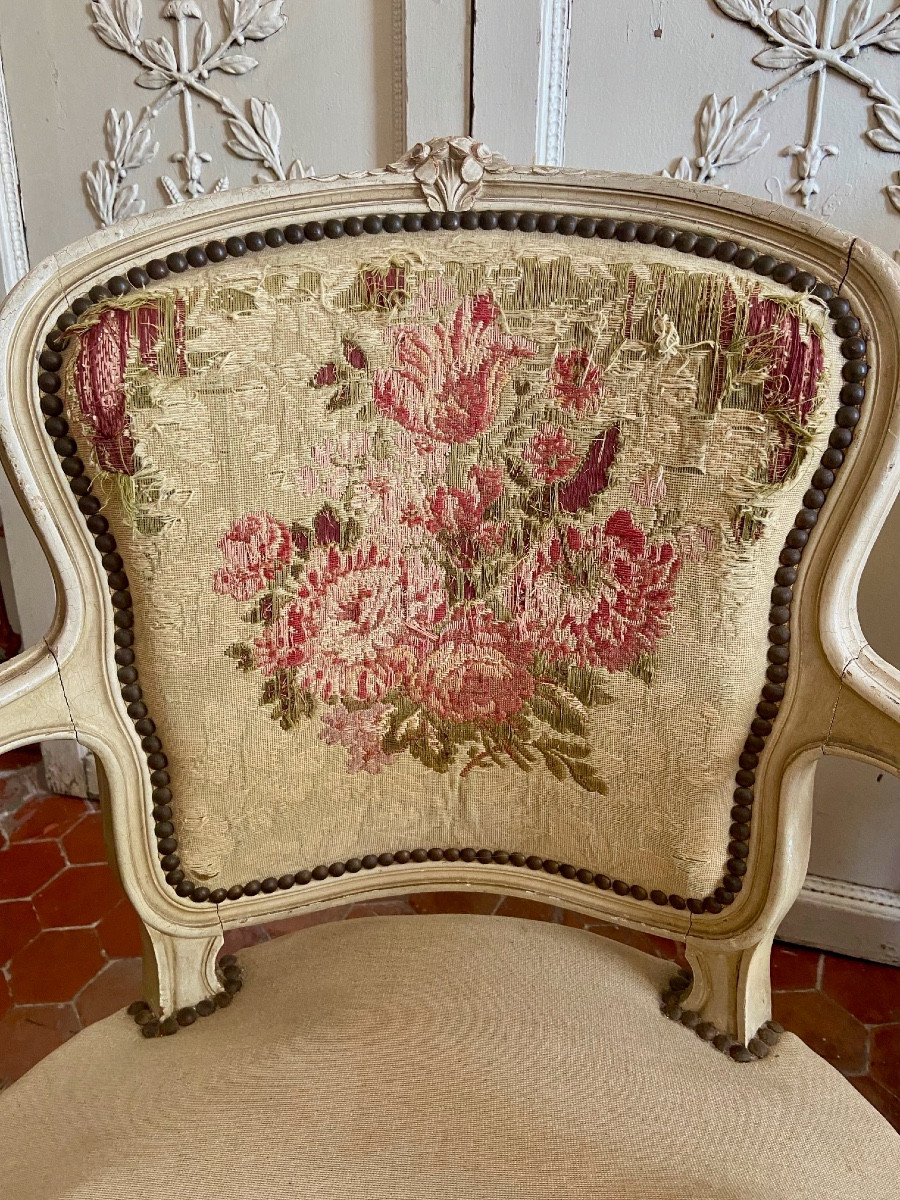 Pair Of Louis XV Style Chairs-photo-1