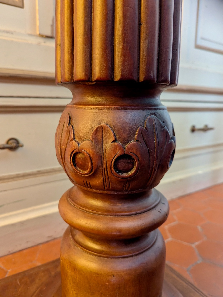 Antique Wooden Stand-photo-3