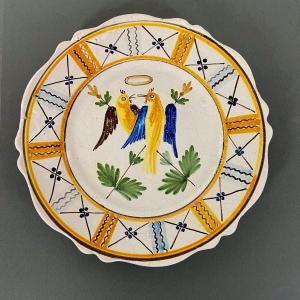 The French Revolutionary Era Plate Nevers, Eighteenth Century