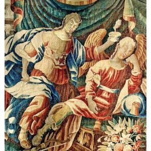 A beautiful mythological tapestry of Aubusson from the 17th century