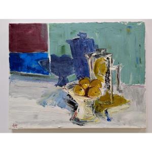 Nature morte semi-abstraite