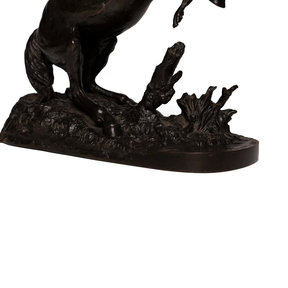 The Wolf Fighting The Stallion | Pierre Jules Mêne | 1810–1979-photo-2