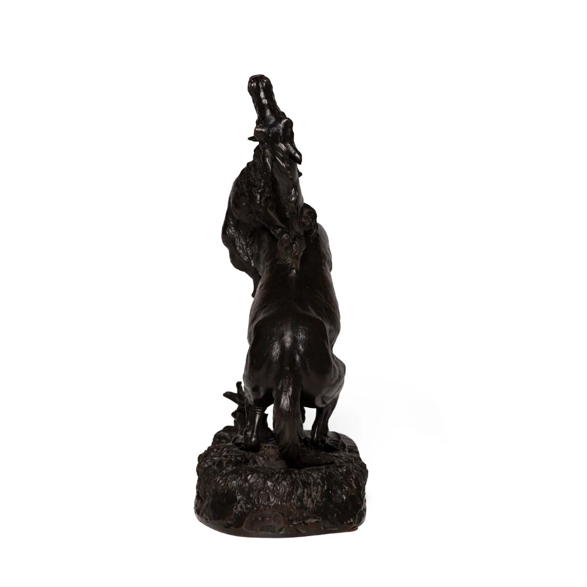 The Wolf Fighting The Stallion | Pierre Jules Mêne | 1810–1979-photo-3