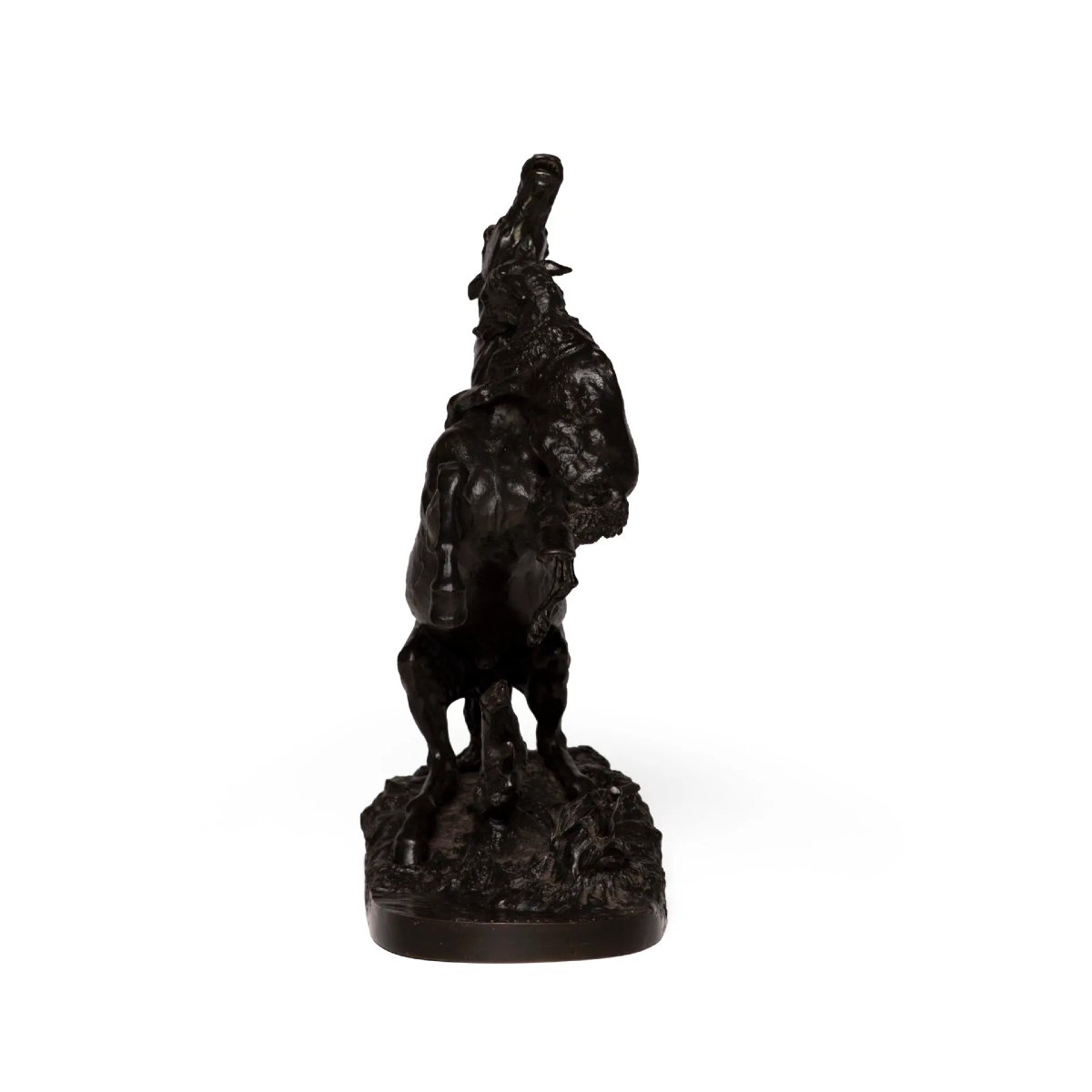 The Wolf Fighting The Stallion | Pierre Jules Mêne | 1810–1979-photo-4