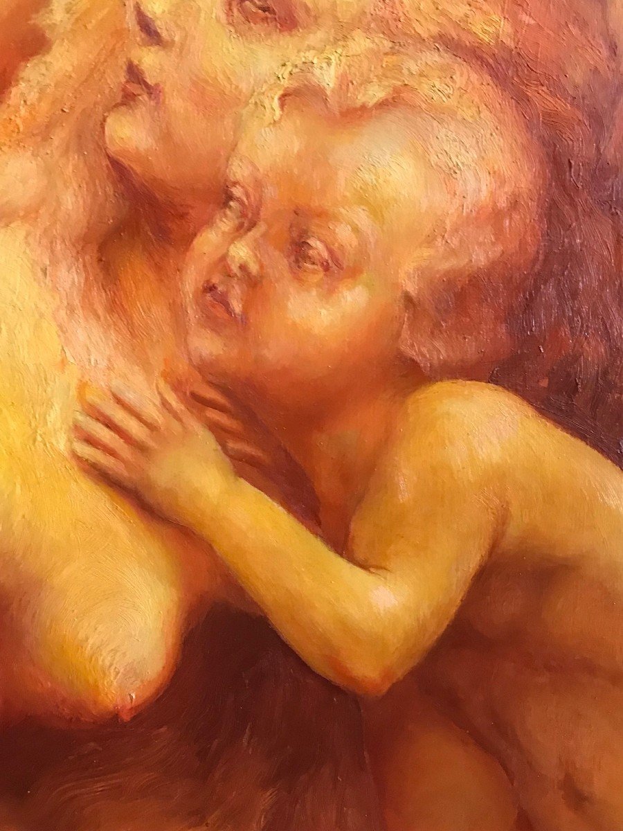 Grande Tableau Symbolique Karel Van Belle-photo-2
