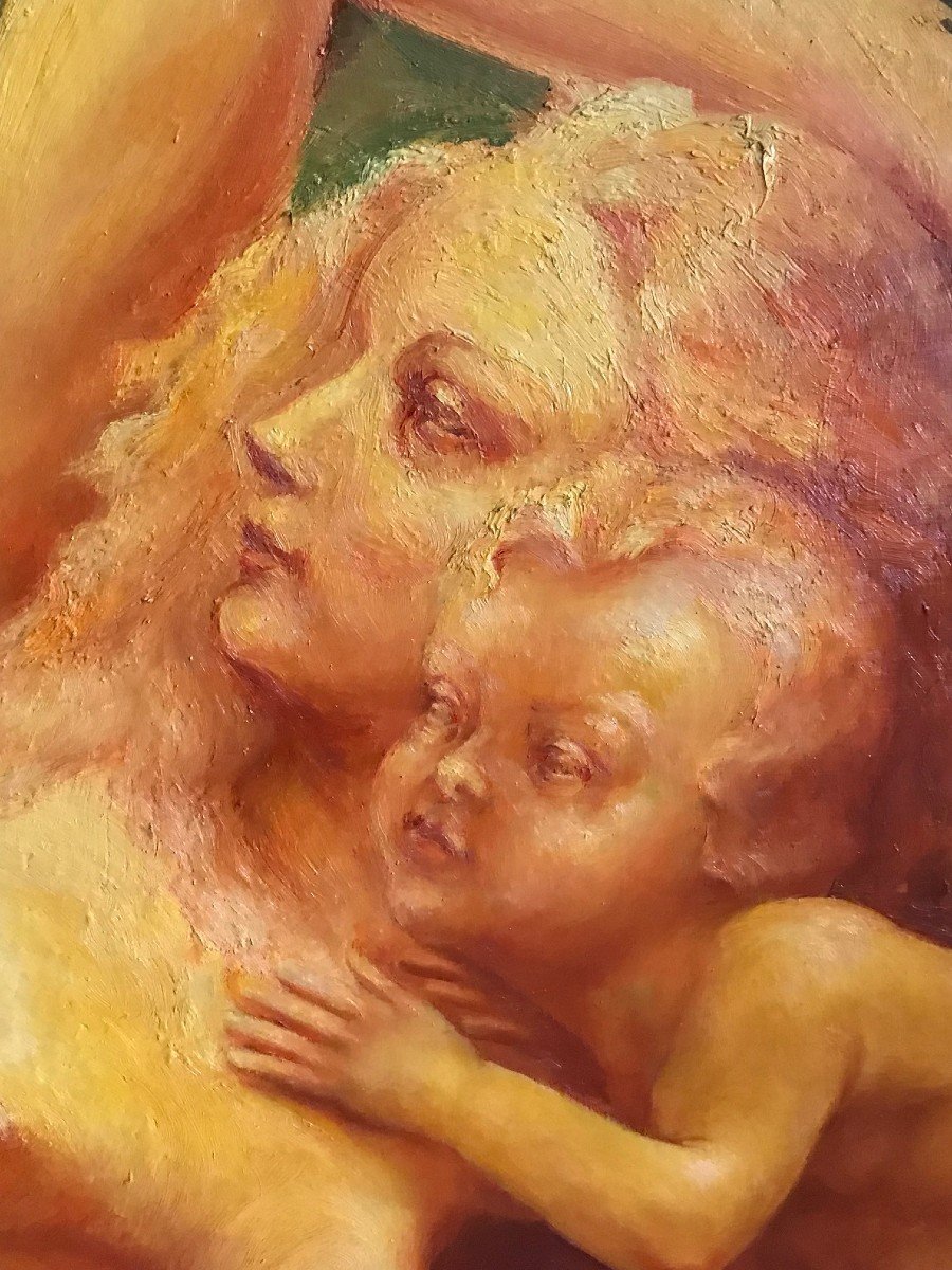 Grande Tableau Symbolique Karel Van Belle-photo-8