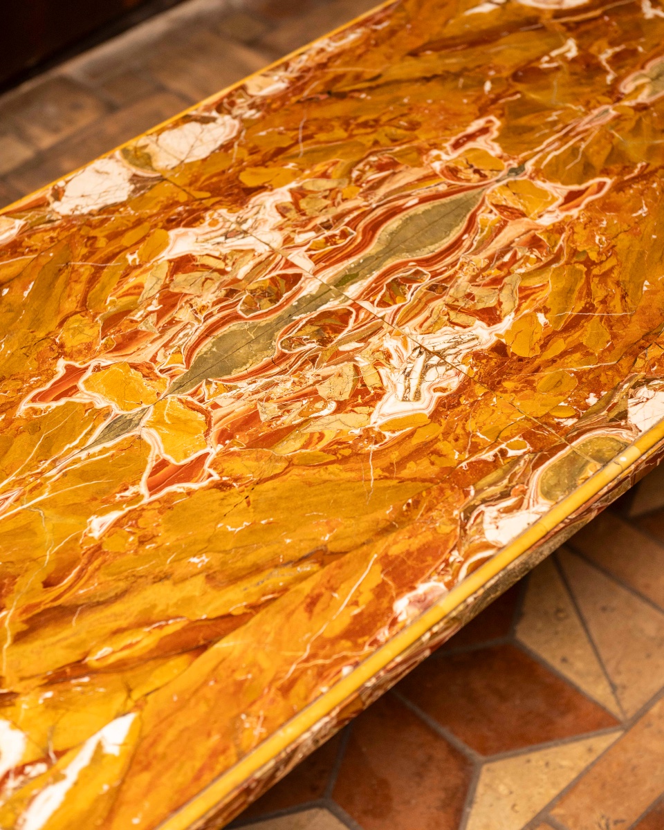 Top In Sicilian Jasper Marble.-photo-4