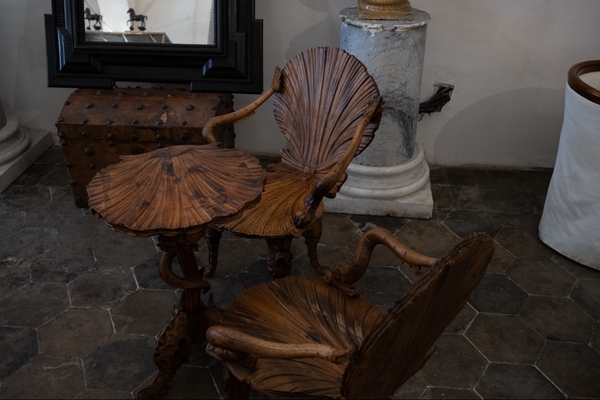 salon de style grotto 