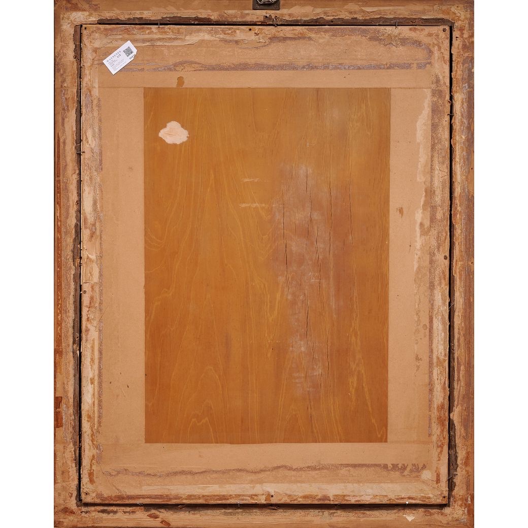 Paire de pastels du XVIIIe siècle École émilienne,Pastel sur papier-photo-2