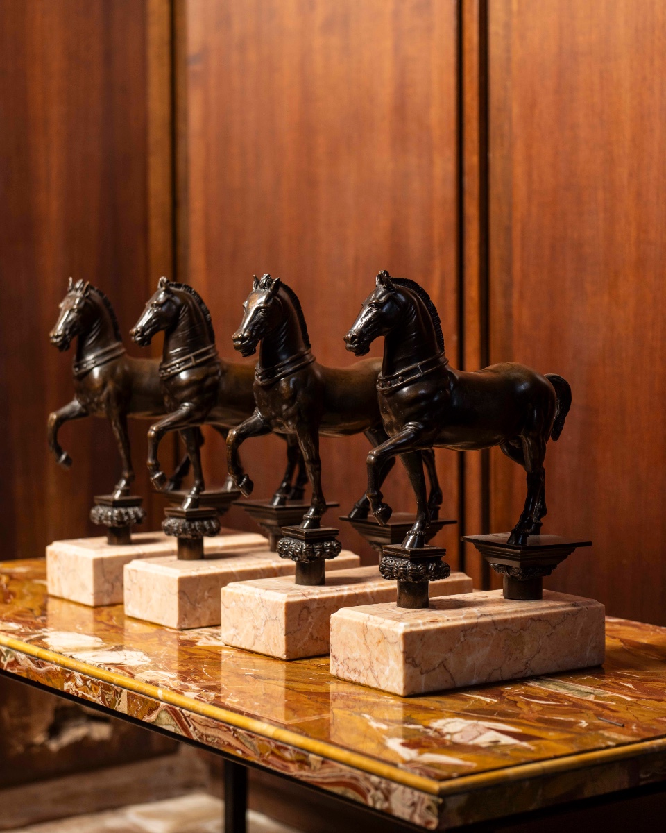Four Bronze Horses Of St. Mark In Venice