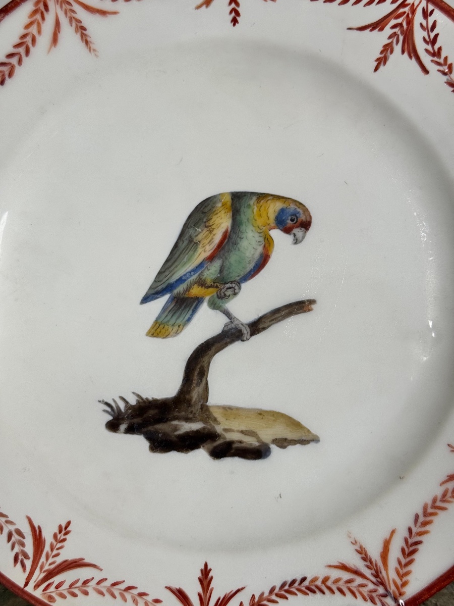 Assiette royale de la manufacture de porcelaine de Naples-photo-3