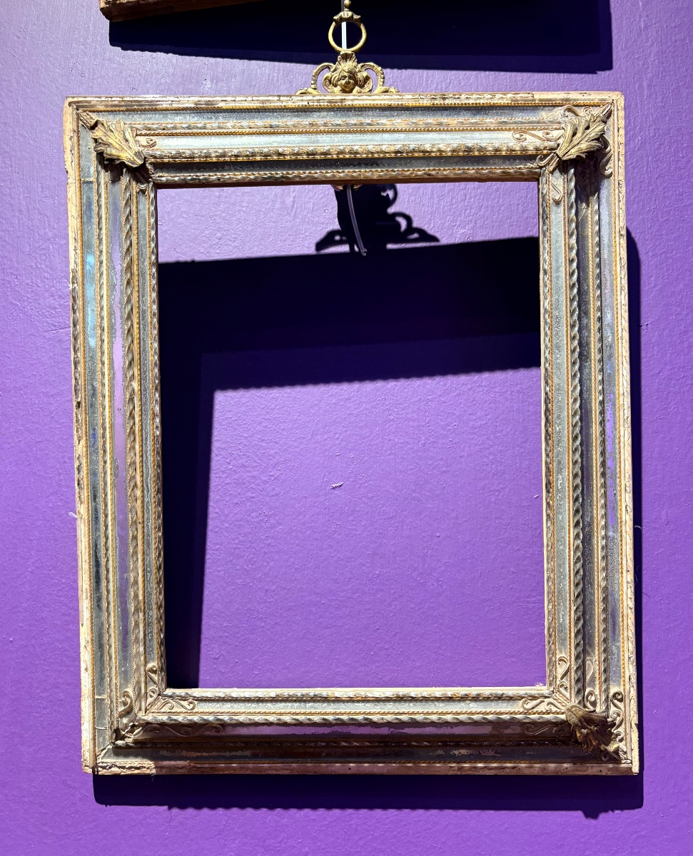 Pair Of Roman Side Mirrors, 18th Century-photo-4