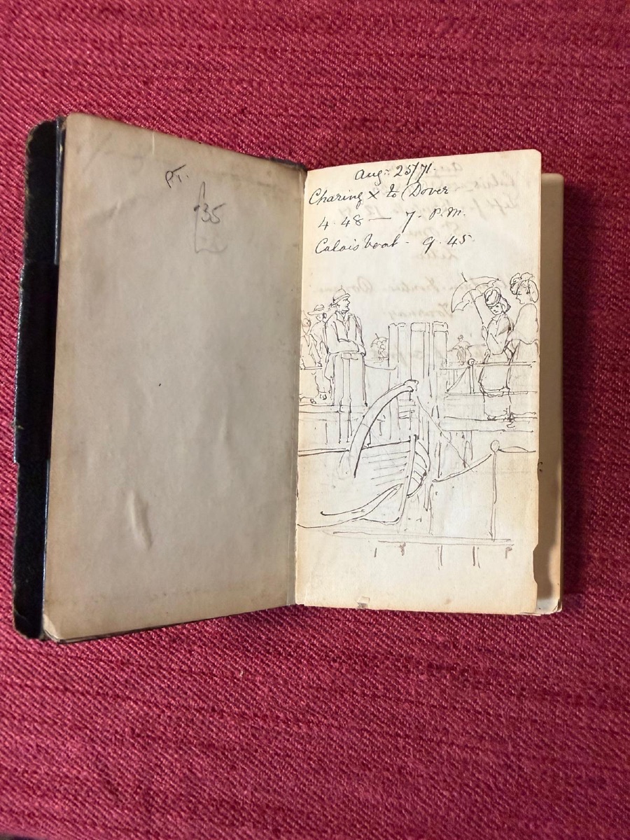 Travel Album: England–italy, 1871
