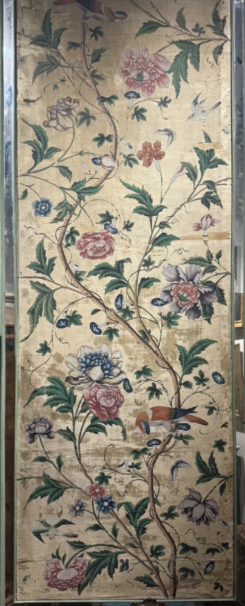 Pair Of Antique Chinese Panels, Qing Dynasty, 18th–19th Century
