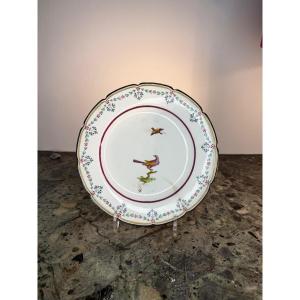 Assiette de la Manufacture royale de porcelaine de Naples