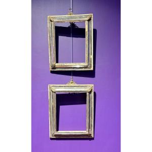 Paire de miroirs romains, XVIII siécle