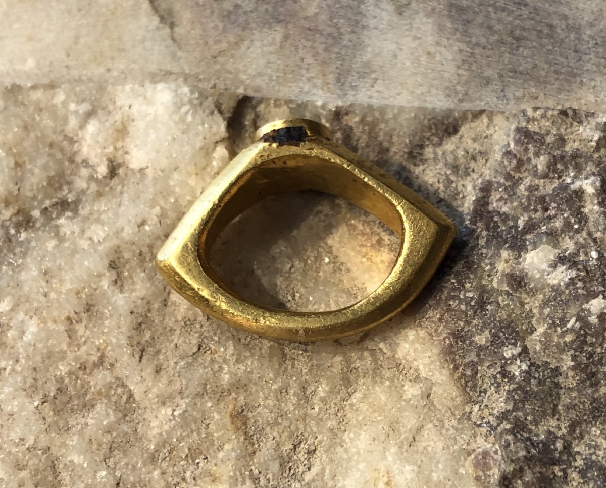 Bague Impériale Romaine en Or-photo-3