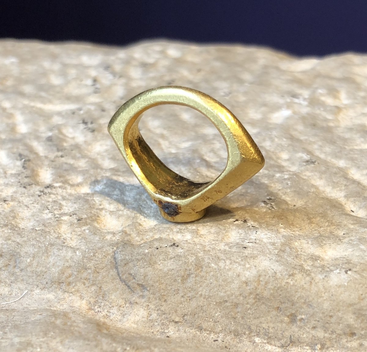 Bague Impériale Romaine en Or-photo-4