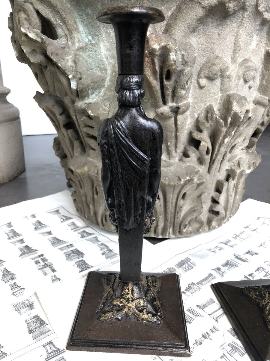 Berlin Iron Candlesticks-photo-4