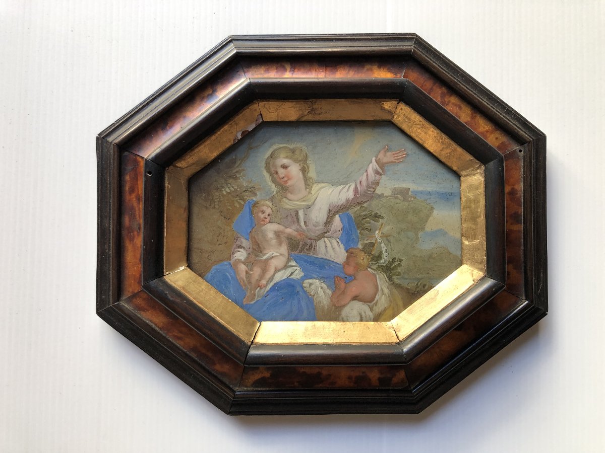 Cadres Italiens Scenes Religieuses -photo-1