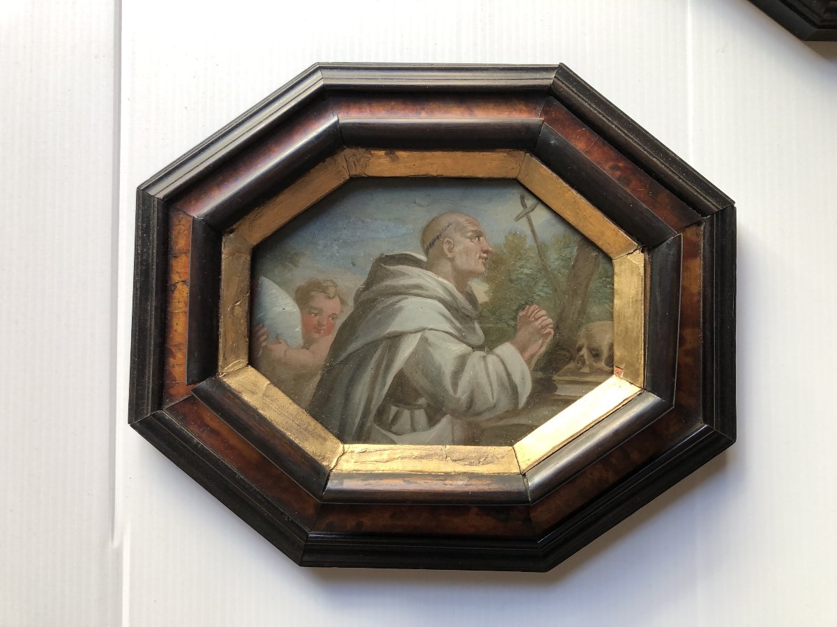 Cadres Italiens Scenes Religieuses -photo-4