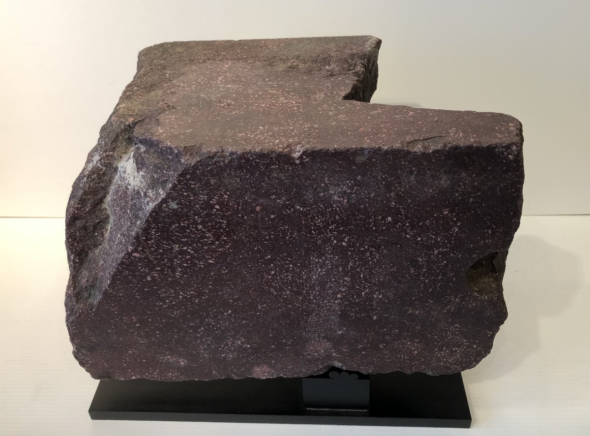 Fragment Sarcophagus Egyptian Porphyry-photo-3