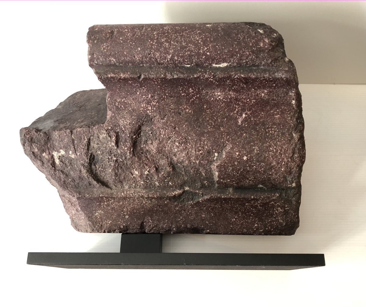 Fragment Sarcophagus Egyptian Porphyry-photo-4