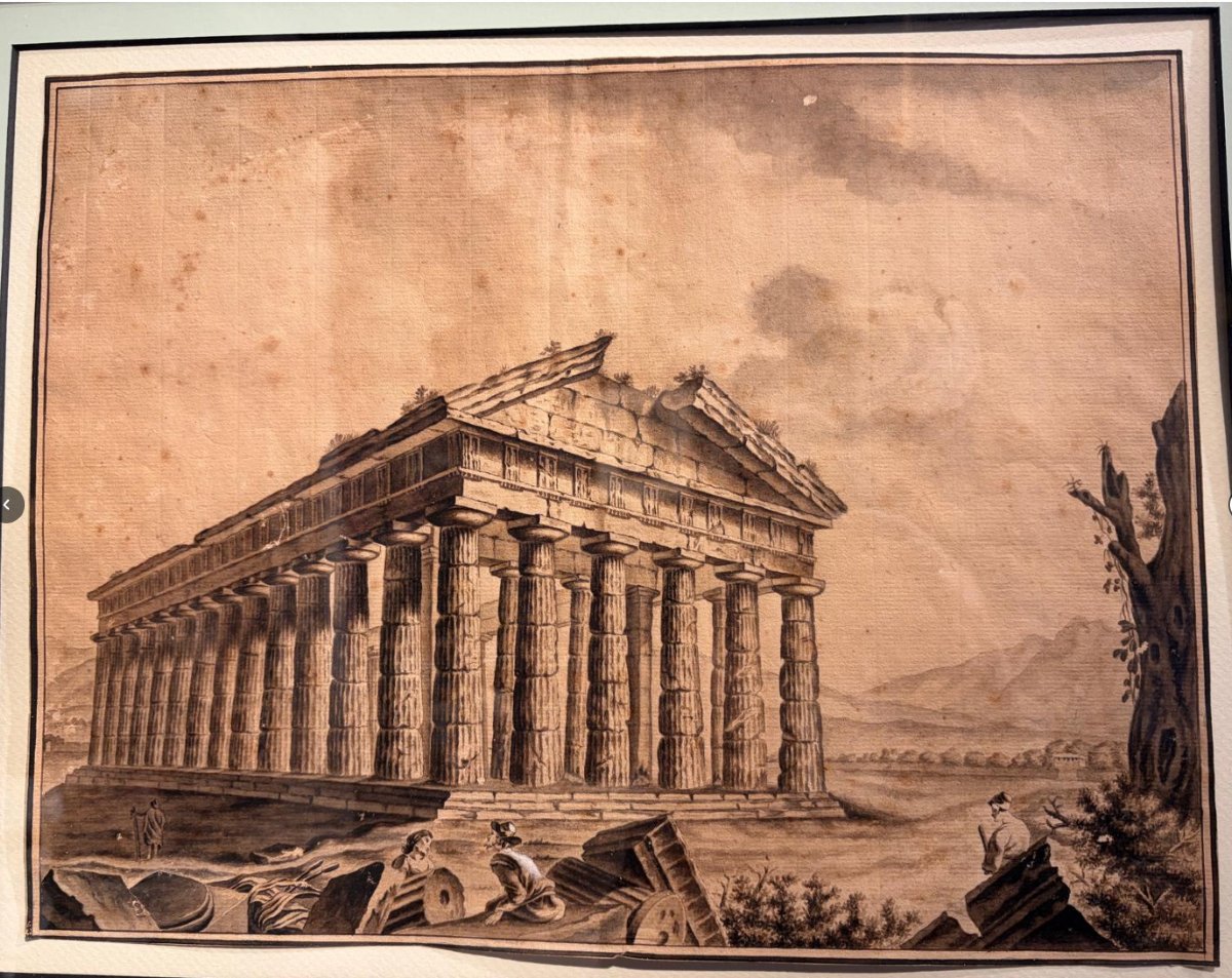 Dessin Temple Hera-photo-2