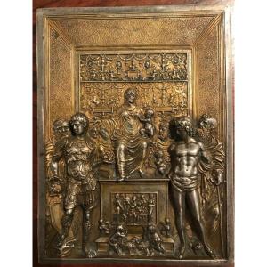 Vierge à l'Enfant Argent Dorée