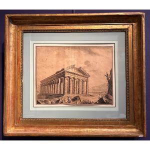 Drawing Temple Of Hera