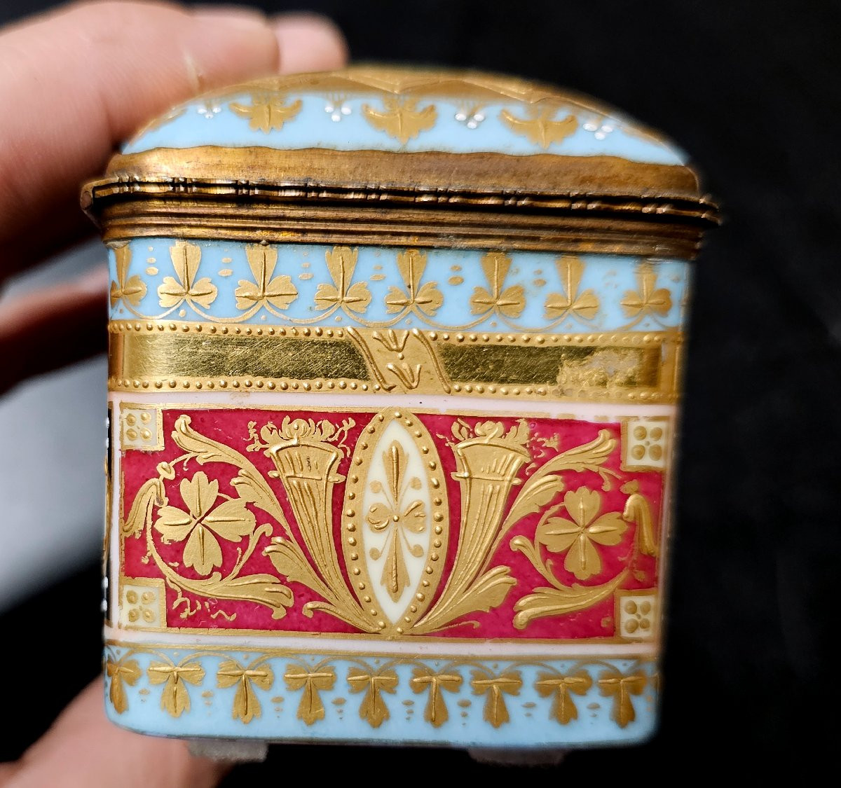 Tabatière de la Manufacture impériale de Vienne, première moitié du XIXe siècle-photo-4